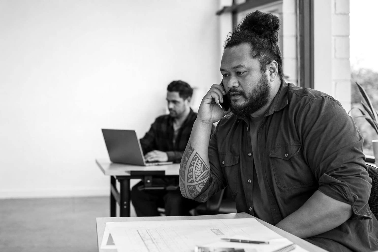 Editorial photograph illustrating "Giving Coding Agents Someone to Ask"
